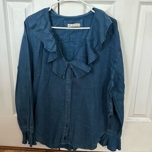 Free People Ruffle Top